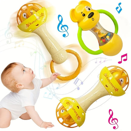 Hand cranked interactive sensory toy，promoting hearing development, ideal gift for on birthdays or Halloween Christmas