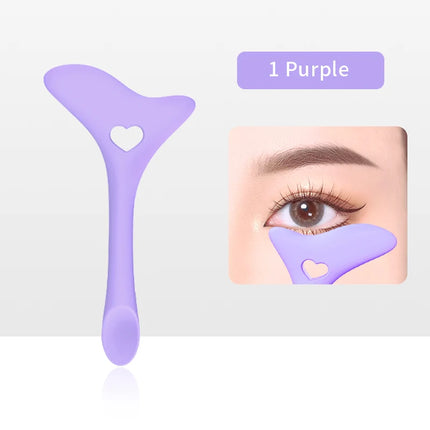Reusable Silicone Eyeliner Stencils Soft Wing Tips Marscara Drawing Lipstick Wearing Aid Face Cream Mask Applicator Makeup Tool