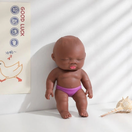 2026Creative decompression artifact Natasha doll TPR palm small doll slow rebound doll Heiwa decompression pinchmusicsquishy toy