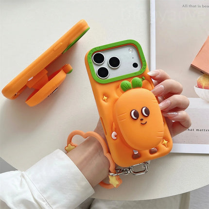 3D Carrot iPhone Case / Coque iPhone Carotte 3D