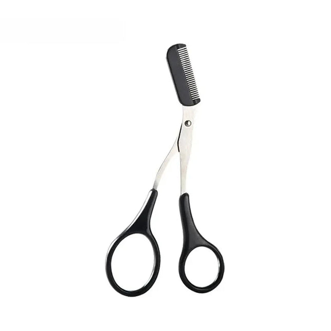 1/3PCS Eyebrow Trimmer Makeup Tools Stainless Steel Eyebrow Scissors with Comb Hair Removal  Eyebrows Shaping Makeup Tools