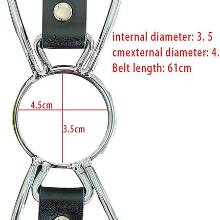 LILUPLAY  Adult Toys Sex Products Lots Gag Ball BDSM Sex Bondage Set Open Mouth Gag Exotic Accessories Sex Toys For Women