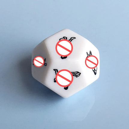 12 Sides Sex Dice High Quality Sexual Games Dice Adult Love Posture Couple Game Foreplay Romantic Sex Toys for Womens Sex Shop