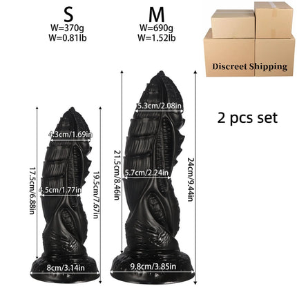 New Huge Anal Plug Monster Fisting Anus Butt Plug Big Anal Dilator Training Huge Anal Plugs Adult Sex Toys For Women Men Gay18+