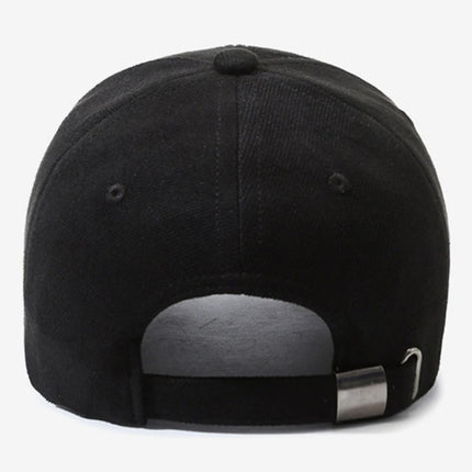 Fashion Embroidered Letters Baseball Cap for Men Women, Adjustable Unisex Couple Matching Sun Hat, Trendy Casual Duck Bill Cap