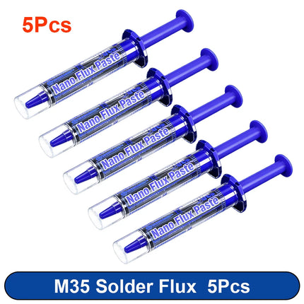 MECHANIC M35 Nano Flux New Ice Extreme Purity Flux Paste 98% Activity High Performance for CPU LED BGA Chip/Motherboard Repair