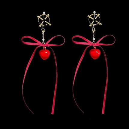 5Types of Heart-Shaped Nipple Clamps All-in-One SM Training Adult Teasing Breast Stimulation Sexy Accessories for Women Sex Toys