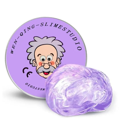 New Stress Relief Toys Old Man Liquid Squishy Transparent Crystal Slime Fluffy Foam Putty Gift Safe Bouncy Stretchy Color Slime