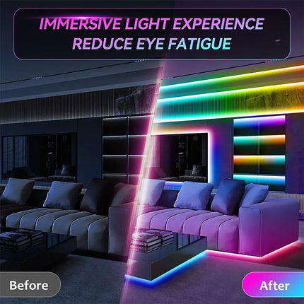 5V LED Strip Lights USB RGB 5050 LED Light Strip Music Sync App Control Luces Led Flexible Lamp for Room Decor TV Backlight