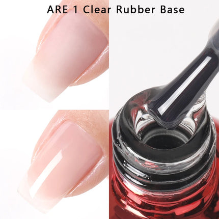 AS 15ml Solid Eggshell Gel Polish Semi Permanent Gel Nail Polish Lamp Varnish Soak Off UV Gel Nail Art Manicure Top Coat