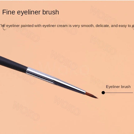 T22 Fine Eyeliner Makeup Brush Liquid Gel Eyeliner Brush Precision Thin Long Eyeliner Brush Professional Eye Liner Makeup Tool
