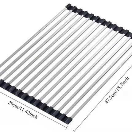 Dish Drain Storage Storage pack Dish Drying Racks Iron Kitchen Utensils Storage With Spout Drain Basket Kitchen Accessories