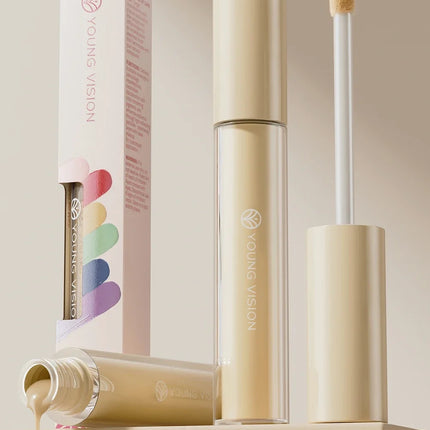 Yellow Orange Liquid Concealer Foundation Primer Base Facial Repair Dark Circles Corrector Skin Tone Purple Brighten Concealer