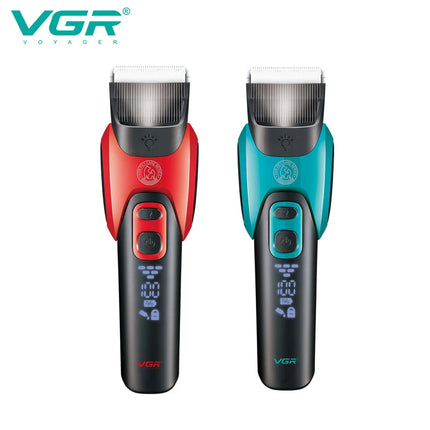 VGR 208 Pet Shaver Sharp Blade Deep Cleaning Hair Trimmer Safe and Reliable USB Pet Hair Removal Electric Push Cutting Razor