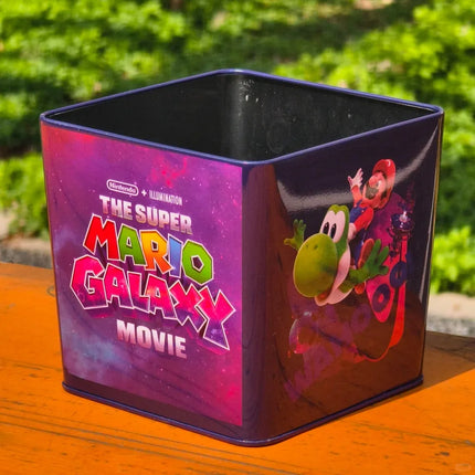 Official Nintendo Yoshi Popcorn Bucket The Super Mario Galaxy Movie Light Up Luma Style Multi Functional Drink Cup For  Fans