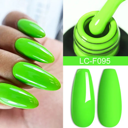 LILYCUTE 7ML Glitter Gel Nail Polish Sparkling Semi Permanent UV Gel Colorful Shinning Gel Varnish Nail Art Soak Off UV LED Gel