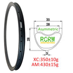28mm deep-35mm Wide / AM Weight Rim / China Mainland|Other Holes Tell Me|UD Matte