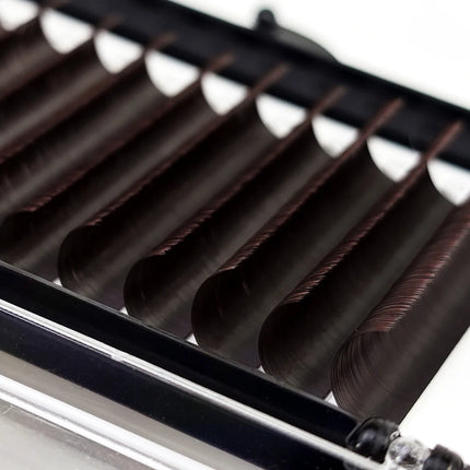 Abonnie Brown Individual Eyelashes Extension All Size Lashes Colorful Premium Classic Lashes
