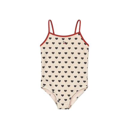 Children's Set 2026 New Spring Summer KS Girls' Split Swimsuit Baby Girl Printed Fashionable One-piece Swimsuit