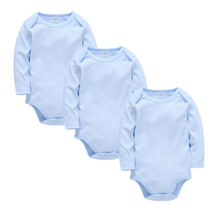 Kavkas Baby Boy Girl Clothes 0-24 Months 3/5 pcs a lot 100% Cotton Newborn Body bebe Bodysuit Long Sleeve Four Season Jumpsuit