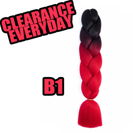 Synthetic Kanekalon Crochet Hair Braiding Hair Pre Stretched Curly Jumbo Braids Extensions Hair Accessories For Girls Braids