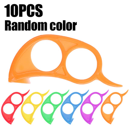 1-30Pcs Fruit Orange Peelers Creative Multifunctional Lemon Oranges Slicer Easy Opener Citrus Knife Home Kitchen Fruit Gadgets