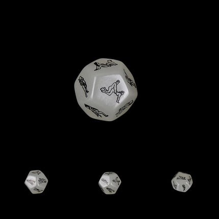Sex Adult In The Dark Dice Game Love Humour Gambling Romance Erotic Craps Toy,