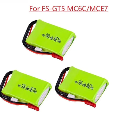 1/2/3Pcs 7.4v 1500mah Lipo Battery Fits for Flysky FS-GT5 2.4G 6CH Transmitter for RC Car Boat Remote Control 2S 7.4v RC battery