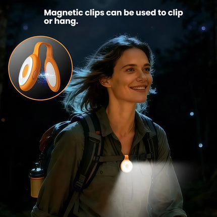 Multi-function magnetic suction flashlight, outdoor high brightness mini keychain rechargeable torch, work LED lighting fill lig