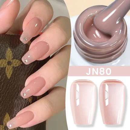 BORN PRETTY 10ml Flow Light White Cat Magnetic Gel Nail Polish Ultra Shine Soak Off UV Gel Mirror Glass Bead Gel Nail Art