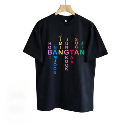21-BT is Return Arirang Album for Men Women T Shirts Pop TourTee Shirt Short Sleeve O Neck T-Shirts Cotton Printing Clothes