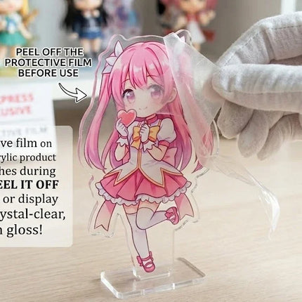 Anime Hetalia Acrylic Stand France Chibi Figure Yummy Spoon Sign Plate Itabag Backpack Decor Desk Ornament Gift keychain