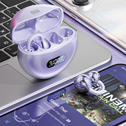 Xiaomi Open Ear Clip Earbuds ENC Wireless Bluetooth5.4 Headphone Noise Cancelling Earphone With Mic For Android iOS