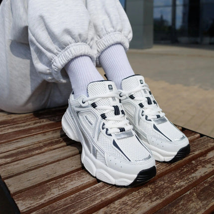 Baasploa Women Running Shoes Fashion Lightweight Mesh Non-slip Jogging Sneaker Female Outdoor Breathable Colorful Casual Shoes