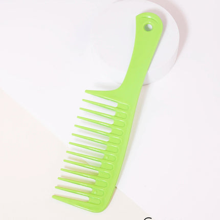 1pc plastic anti-static hair comb heat-resistant curling hair comb professional salon styling comb Special for real hair wigs