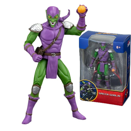 ZD Avengers Super Hero Iron Man Spiderman Gwen Action Figure Collectable Model Desktop Ornaments Toys Children Birthday Gifts