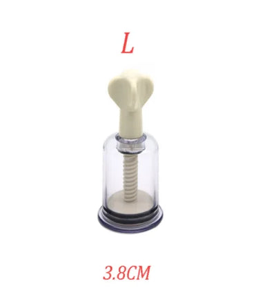 Nipple Sucker Enlarger & Nipple Clip - Clitoris Stimulator, Foreplay Teasing Toy, Adult Sex Product for Intimacy