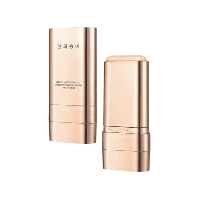Velvet Matte Foundation Stick Highly Malleable Concealer Contouring Lasting Waterproof Sweatproof High Coverage Foundation Cosme
