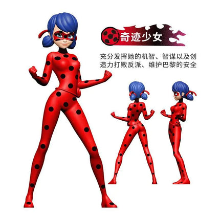 Miraculous: Le Film Joaninha Blind Box Anime Action Figure Model Toy Mystery Box Collectible Kawaii Doll Desktop Decoration Gift