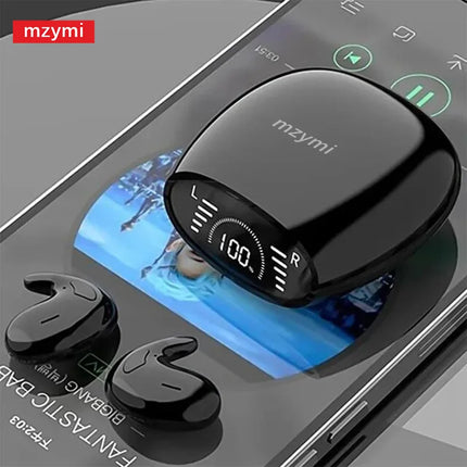 MZYMI MD528 Sleep Earbuds Wireless Invisible Earbuds Noise Cancelling Headsets Hifi Stereo Sound Sport Headphones for Xiaomi