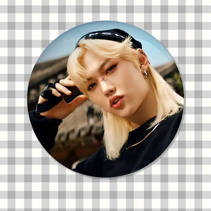 I-FelixS Cool Badges Badges Cartoon Round Brooches On Backpack Jacket Acrylic Button Pins Collection Gifts
