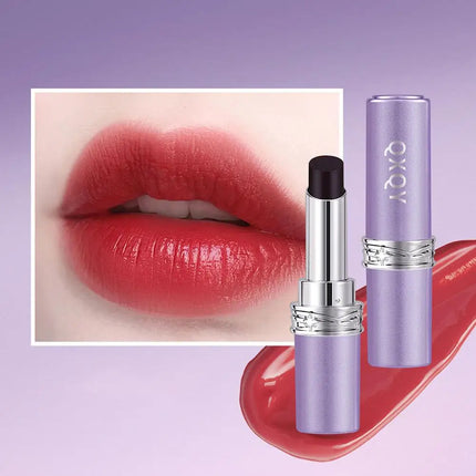 Velvet Matte Dark Magic Lipstick Long-Lasting Waterproof Lipstick Hydration Lip Gloss Nourishing Lightweight Smooth Essence Care