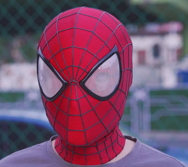 New Amazing Spider-Man 2 Handcrafted High-Quality Mask Spiderman Garfield's Version Of Peter Parker For Halloween Christmas Gift