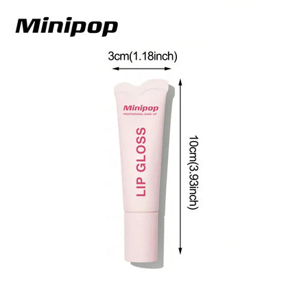 6 Packs Butter Tinted Lip Balm - Long-Lasting Hydrating Lip Gloss with Clear Jelly Finish,  - Moisturizing,  Lip Gloss