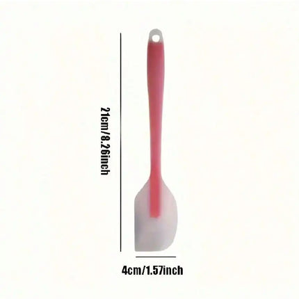 1/2/3/4/6pcs,Mini Silicone Spatula, High Temperature Resistant Cream Spatula, Mixing And Baking Tools, Kitchen Utensils