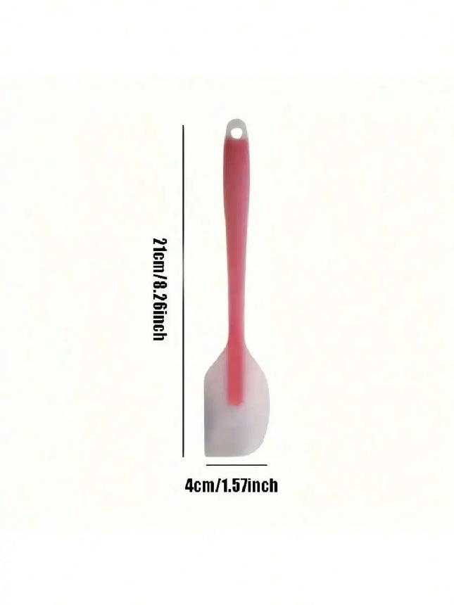 1/2/3/4/6pcs,Mini Silicone Spatula, High Temperature Resistant Cream Spatula, Mixing And Baking Tools, Kitchen Utensils