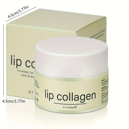 Hyaluronic acid collagen Sleep lip mask 20g deep hydration lasting moisturizing exfoliation day and night can be given as a gift