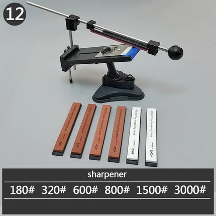 Ruixin Pro Sharpener Professional Kitchen Knife Fix Fixed Anglehigh Quality Stones Sharpening  with Multi Stone Whetstone Grind