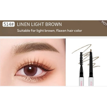 klaisy silver triangle slim eyebrow pencil