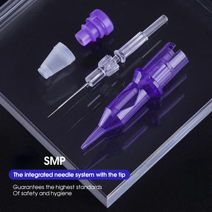 Mast PRO Tattoo Cartridge Needles SMP Art Makeup Needle 1RL 3RL Round Liner Permanent Makeup for Eyeliner Lip Tattoo Supplies